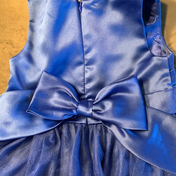 Gymboree royal blue holiday dress with jewels size 5 - Picture 7 of 8